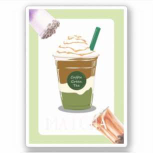 Matcha boba green tea, matcha