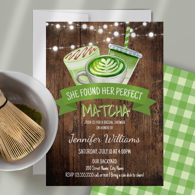 Matcha Bridal Shower Invitation (Creator Uploaded)