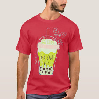 matcha bubble tea 6 T-Shirt