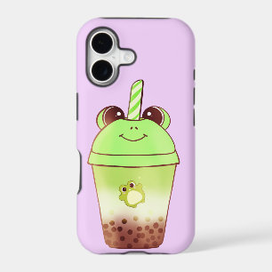 Matcha Bubble Tea Milk Tea Frog