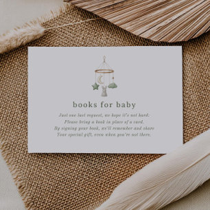 Matcha Coffee Books for Baby Enclosure Card