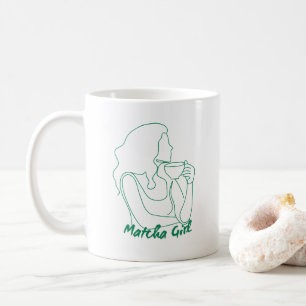 MATCHA GIRL GIFT, Matcha Mug , Mug gift