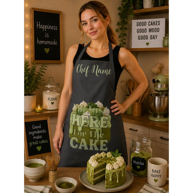 Matcha Green Tea Apron (Creator Uploaded)