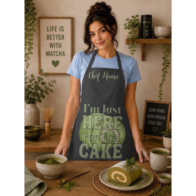 Matcha Green Tea Apron (Creator Uploaded)