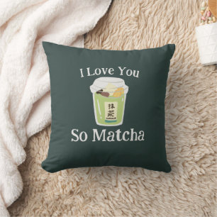 Matcha Green Tea  Cushion