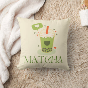 Matcha Green Tea, Everything is better with matcha Cushion