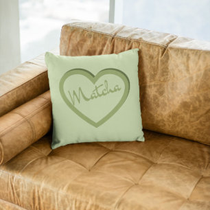 Matcha Green Tea, Everything is better with matcha Cushion