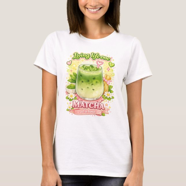 Matcha Green Tea T-Shirt (Front)