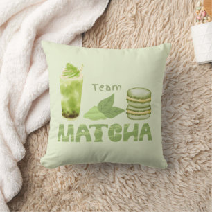 Matcha Green Tea, Team Matcha Cushion