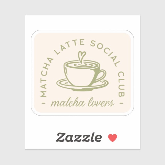 Matcha latte lovers girl club aesthetic (Sheet)
