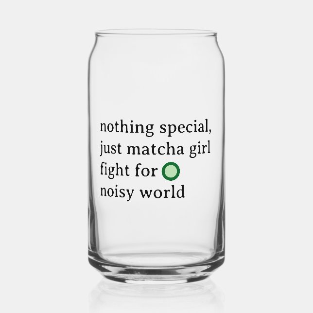 MATCHA MUG CAN GLASS (Front)