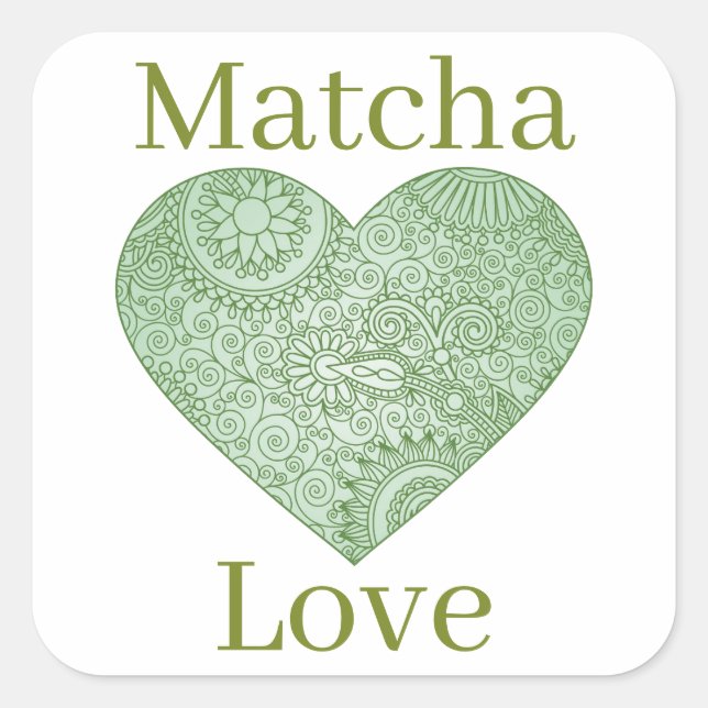 Matcha Sticker (Front)