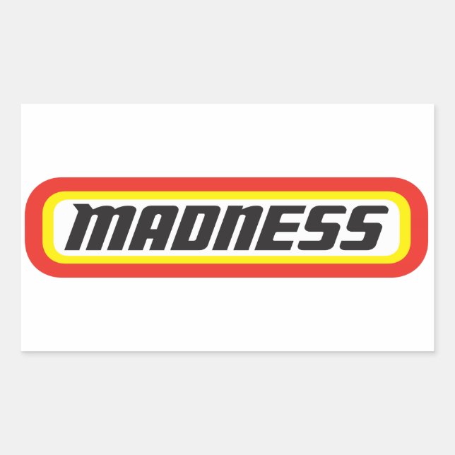 Matchbox? Madness! Rectangular Sticker (Front)