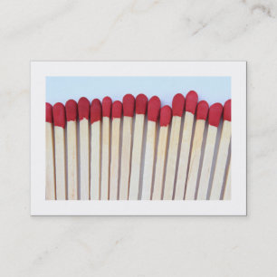 Matches 03 (Bordered) Business Card