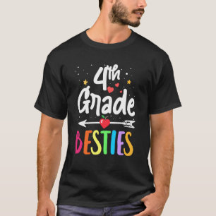 Matching 4th Grade Teacher Best Friend She S My Be T-Shirt