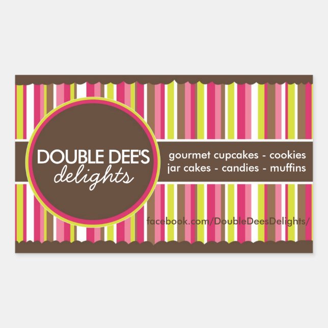 Matching Bakery Stickers (Front)