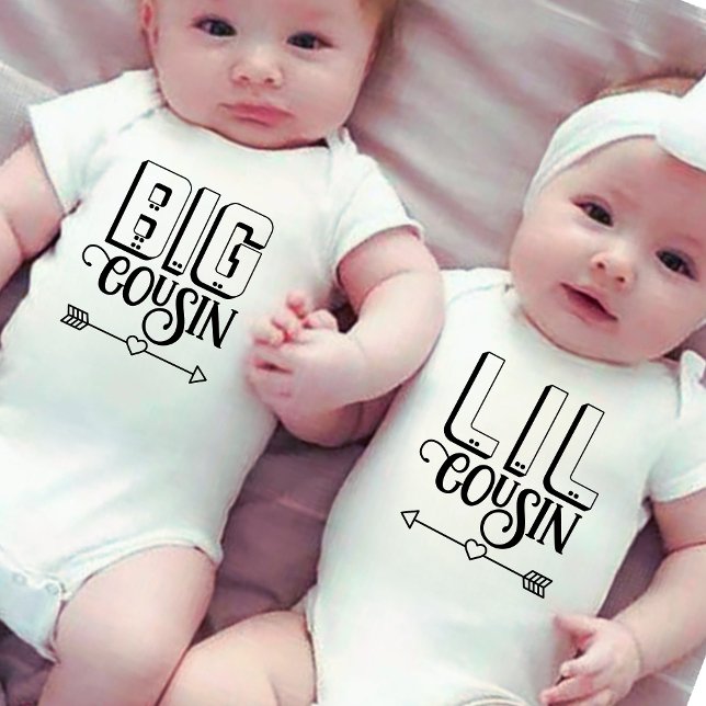 Matching Big Cousin Baby Bodysuit (Creator Uploaded)
