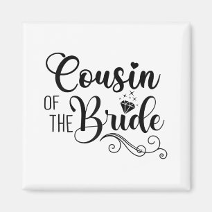 Matching Bridal Shower Party Design Cousin Of The  Magnet