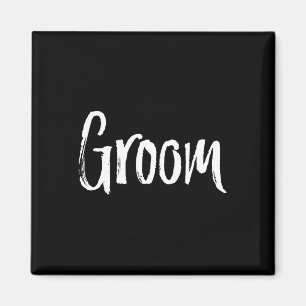 Matching Bride And Groom Couples Wedding  Magnet