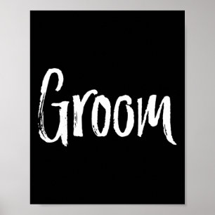 Matching Bride And Groom Couples Wedding  Poster