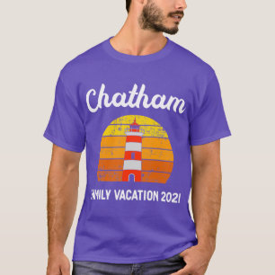 Matching Cape Cod Family Vacation Chatham 2021 des T-Shirt