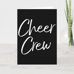 Matching Cheerleading Competition Group Team Gift Card