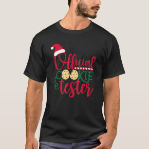 Matching Christmas Baking Crew Official Cookie Ta T-Shirt