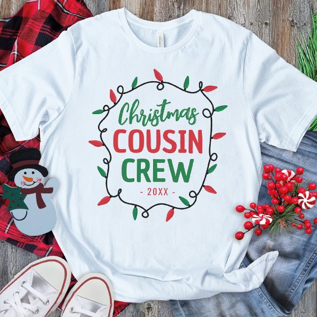 Matching Christmas Cousin Crew T-Shirt (Creator Uploaded)