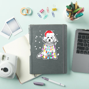 Matching Christmas Pajama T Shirt Bichon Frise Dog