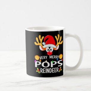 Matching Christmas Very Merry Ps Reindeer  Coffee Mug
