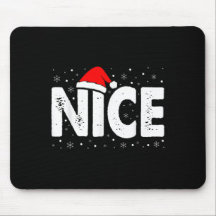 Matching Co. Naughty Or Nice Christmas - Uni-adult Mouse Pad
