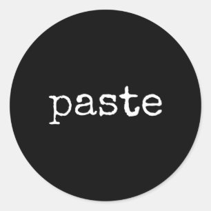 Matching Copy Paste Ctrl + V Mothers And Fathers D Classic Round Sticker