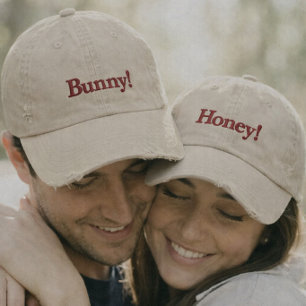 Matching Couple Embroidered Baseball Cap