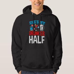 Matching Couple Fourth Of July She s My Drunker Ha Hoodie