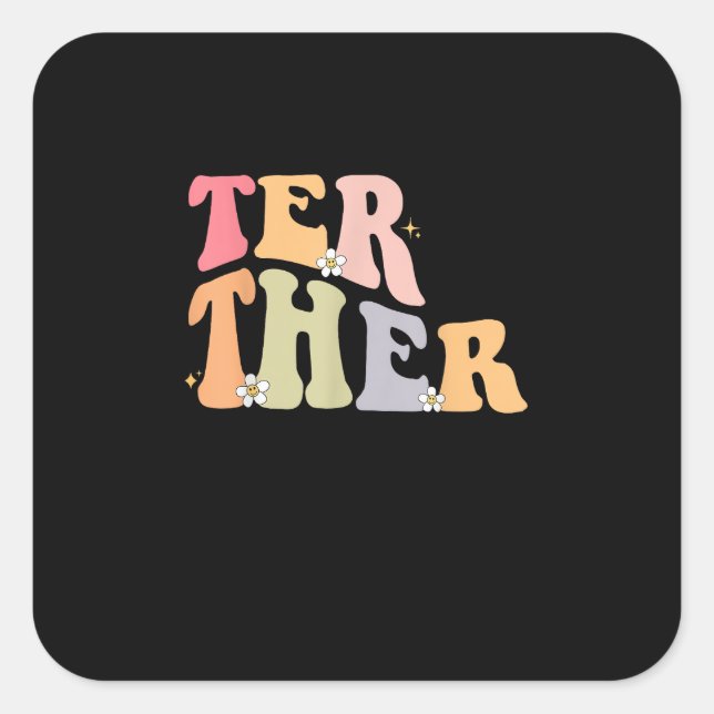 Matching Couples Better Together Best Friends Desi Square Sticker (Front)