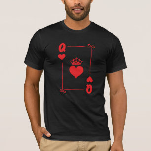 Matching Couples Halloween Costume Queen of Hearts T-Shirt