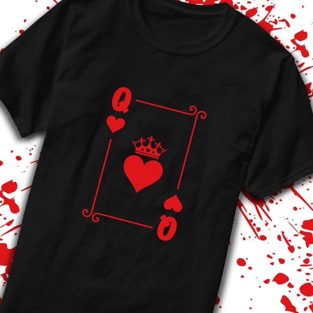 Matching Couples Halloween Costume Queen of Hearts T-Shirt (Creator Uploaded)
