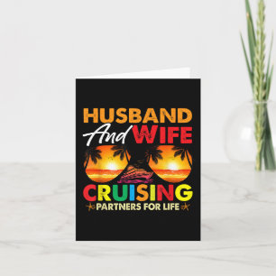 Matching Couples Husband Wife Cruising 2025 Cruise Card