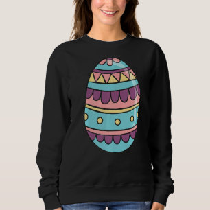 Matching Easter day Eggs Funny Costume Couples Fam Sweatshirt