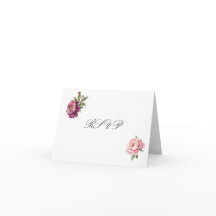 Matching Faith Hope Love RSVP card with envelope