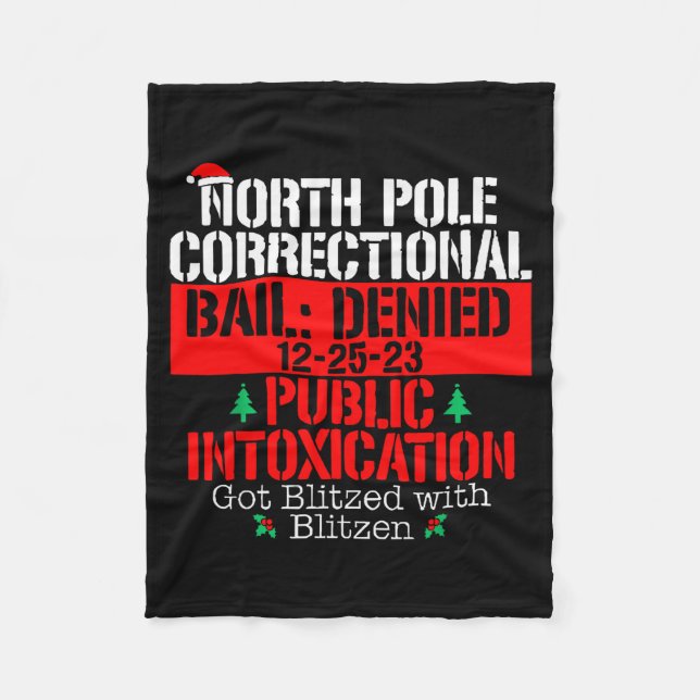 Matching Family Christmas Funny Tees North Le Corr Fleece Blanket (Front)