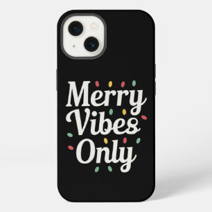 Matching Family Christmas Merry Vibes Only Lights iPhone 13 Case