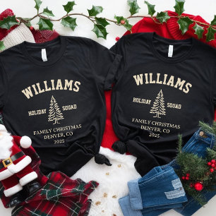 Matching Family Christmas Shirt Custom Holiday Tee