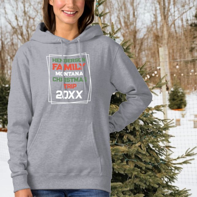 Matching Family Christmas Trip 20XX Hoodie (Creator Uploaded)