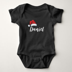 Matching Family Christmas Xmas Personalised Name  Baby Bodysuit