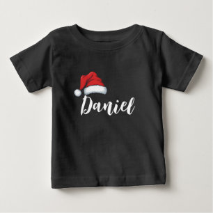 Matching Family Christmas Xmas Personalised Name Baby T-Shirt
