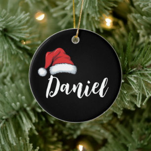 Matching Family Christmas Xmas Personalised Name Ceramic Ornament