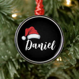 Matching Family Christmas Xmas Personalised Name Metal Ornament