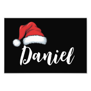 Matching Family Christmas Xmas Personalised Name Photo Print