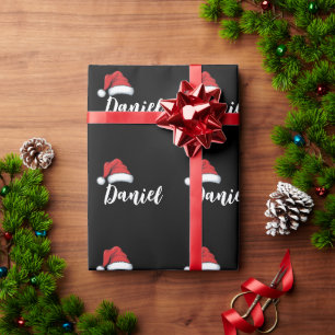 Matching Family Christmas Xmas Personalised Name  Wrapping Paper
